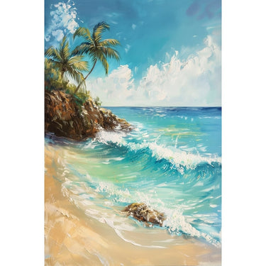 Tropical Ocean Canvas